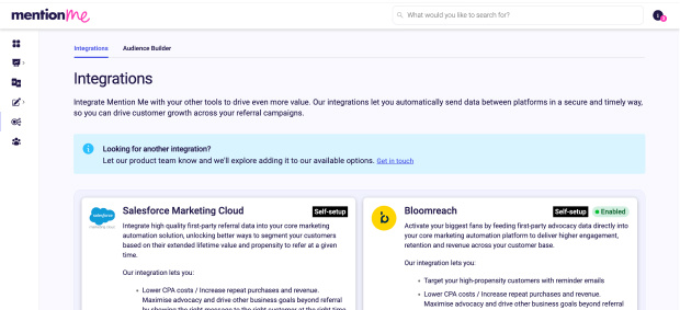 Martech integrations